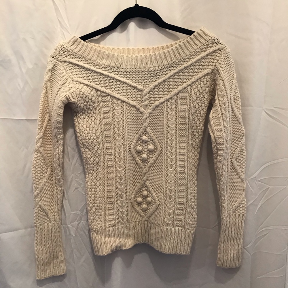 Cable-knit Sweater